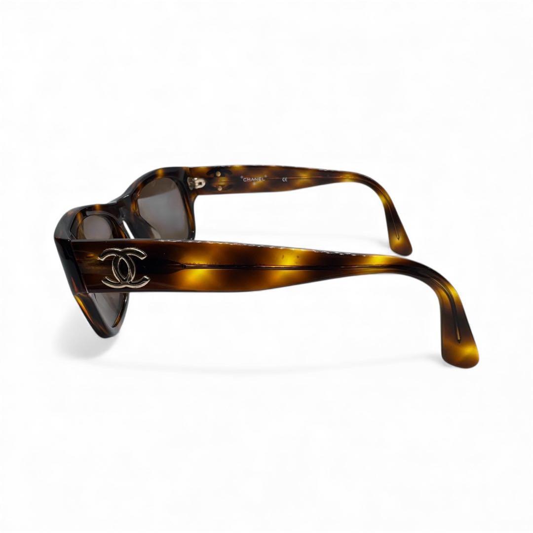 CHANEL ココマーク 02462 91235 べっ甲調 サングラス