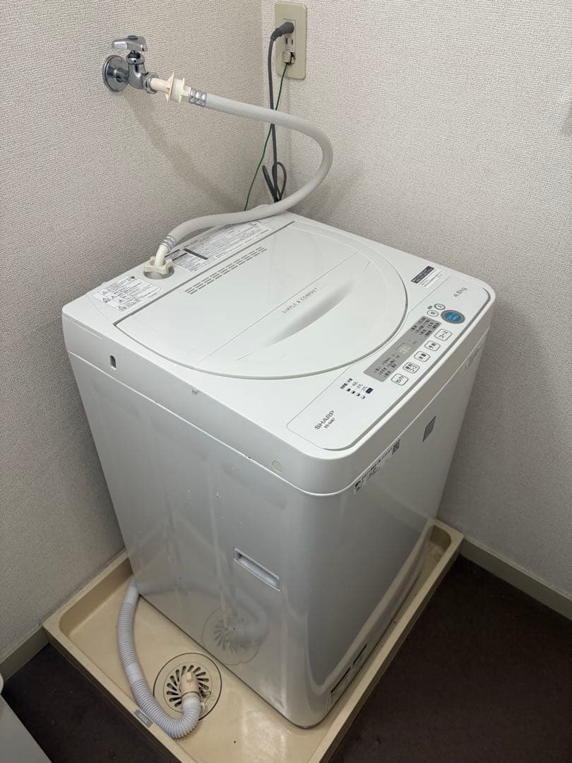 SHARP ES-G4E7 洗濯機 動作確認済（直接取りに来てくれる方のみ）