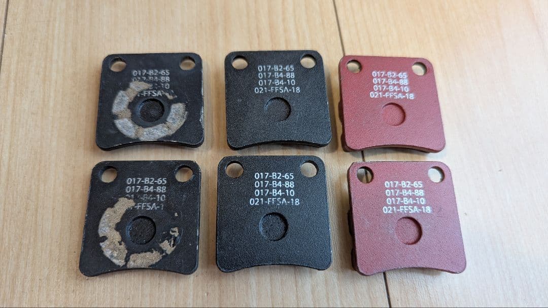 レーシングカート パロリン opportunity ファルコン パッド 6個