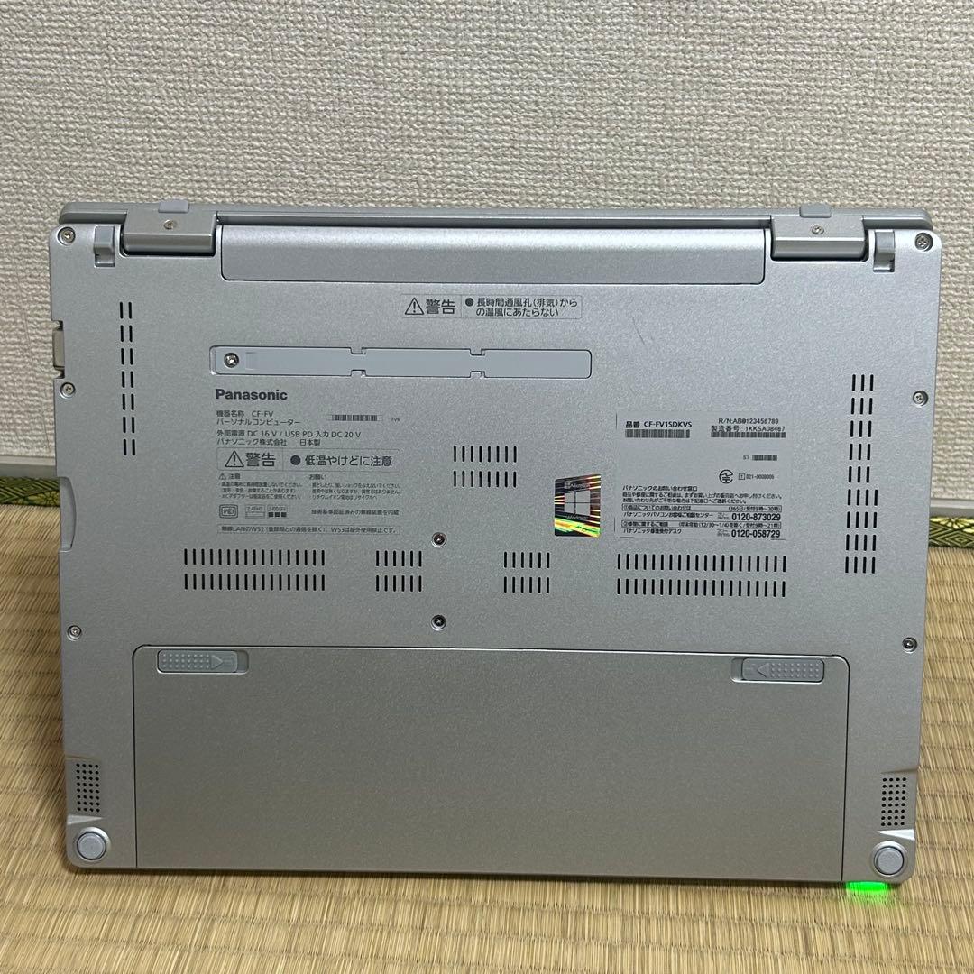 0h Panasonic CF-FV1SDKVS i7 タッチパネル