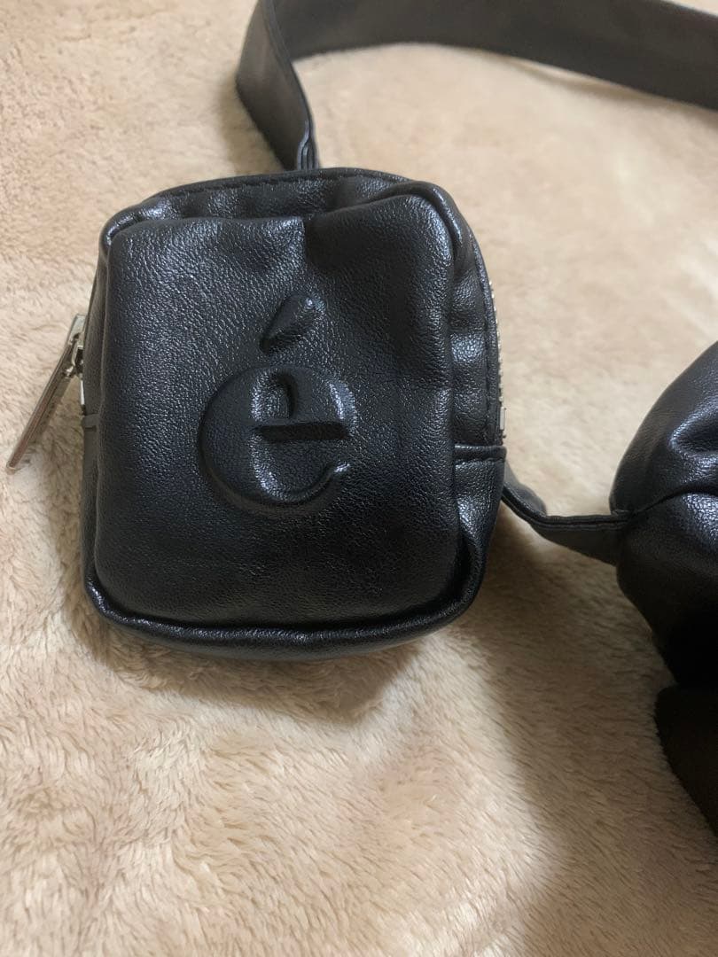 épine pouch Pocket bag black バッグ