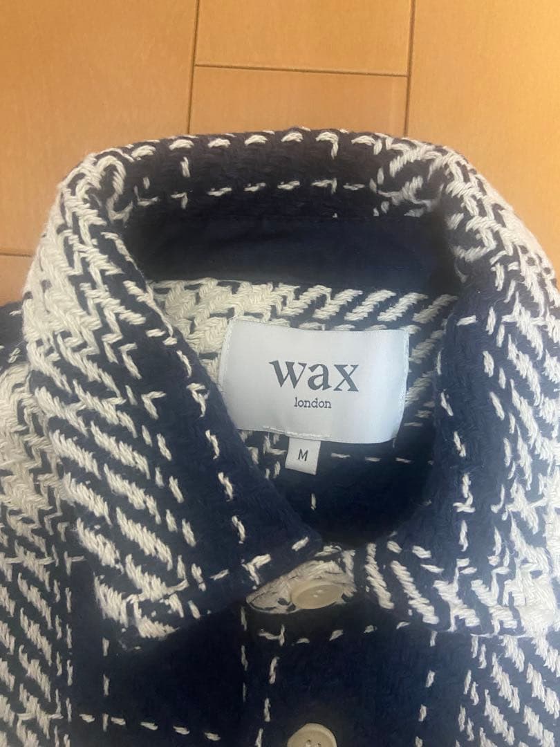 【ワックスロンドン】WHオーバーシャツ｜シャツジャケット　希少　MARINE