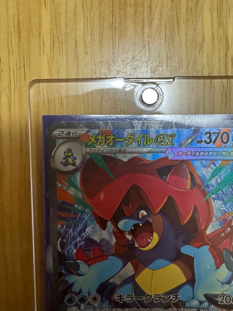 最終値下げメガメガニウムex メガエンブオーexメガオーダイルex No.101