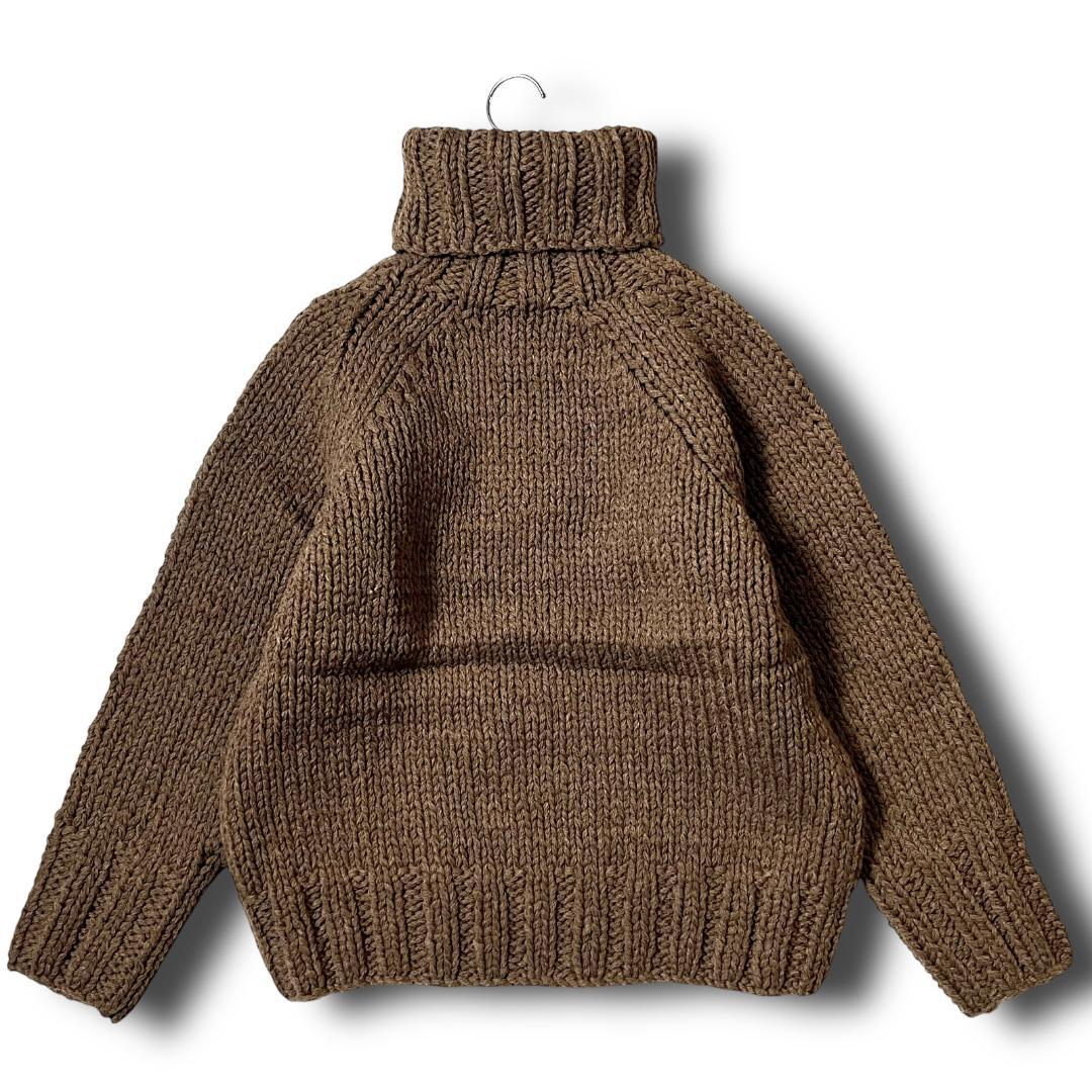 定価49500円 L TMT タートルネック セーター ニット ウール100％