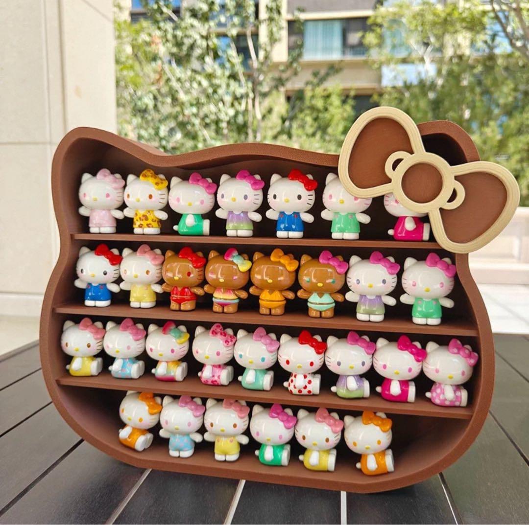 TOPTOY ハローキティ　レインボー　コレクションBOX 収納ケース