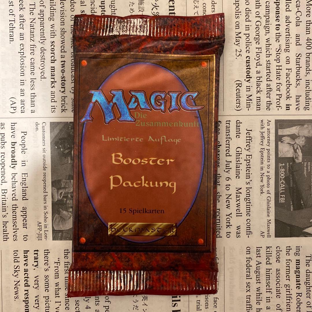 MTG リバイズド　未開封パック　黒枠　FBB ドイツ語