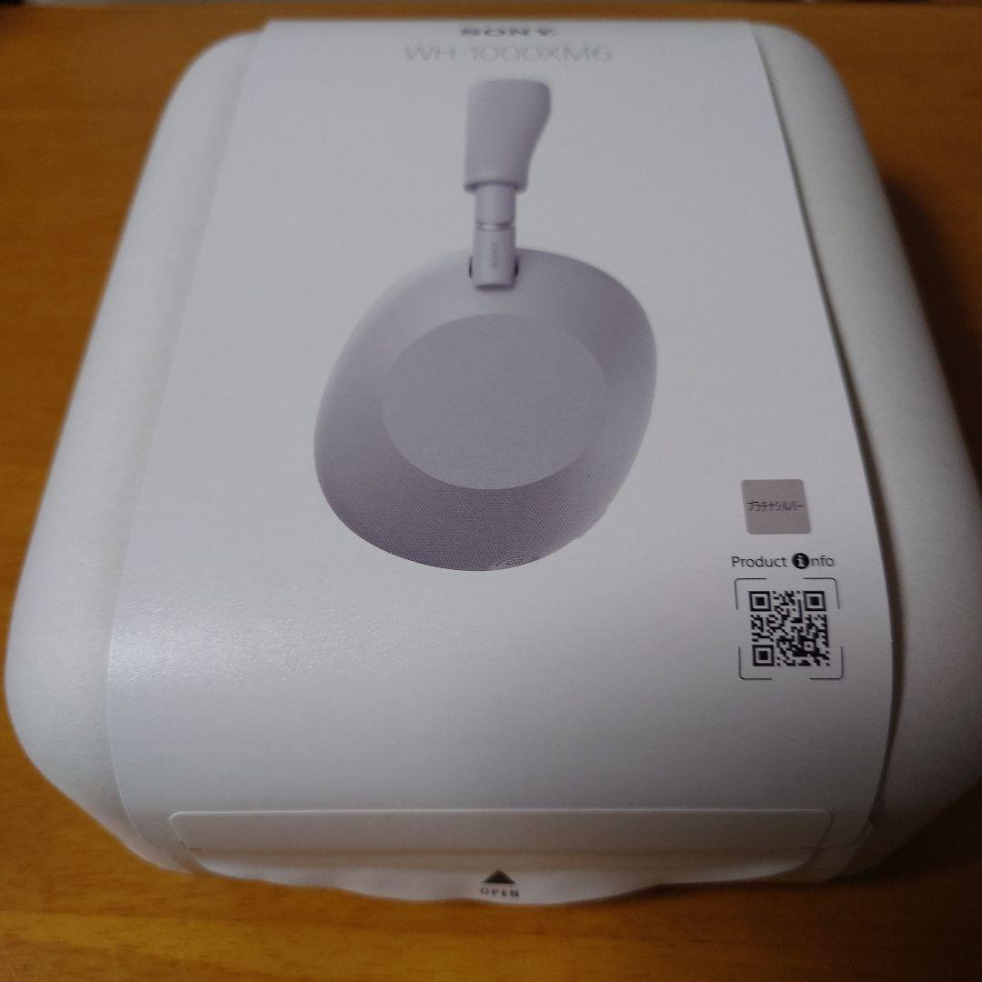 5年保証付 ソニー WH-1000XM6 ワイヤレスヘッドホン プラチナシルバー