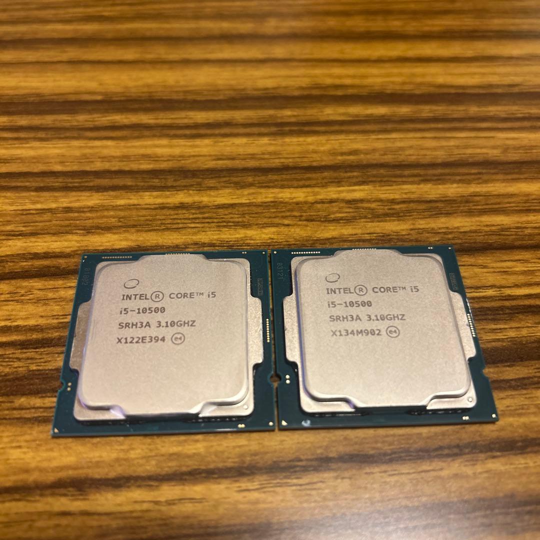 Intel Core i5-10500 CPU 2個