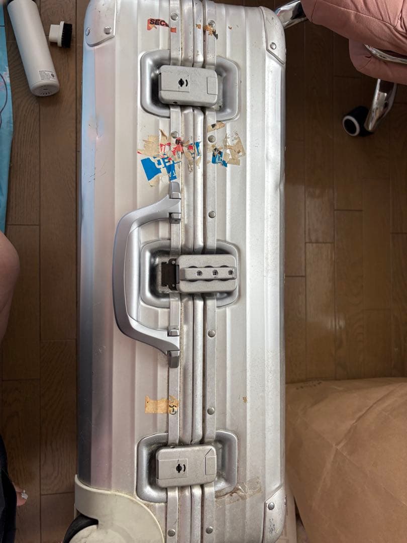 ヴィンテージRIMOWA ◇00年購入トパーズ 930631◇リモワ 廃盤 二輪