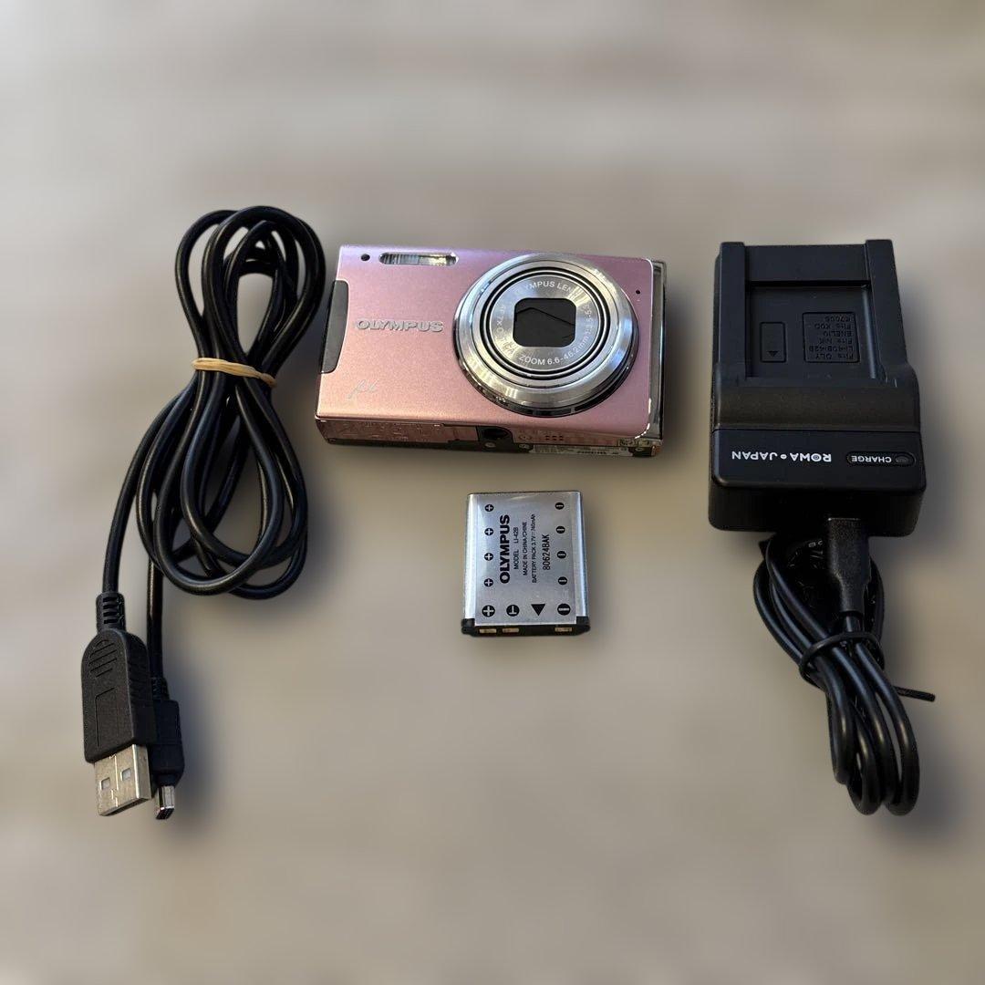 【ピンク色めちゃくちゃ可愛い】Olympus Stylus 9000 ピンク