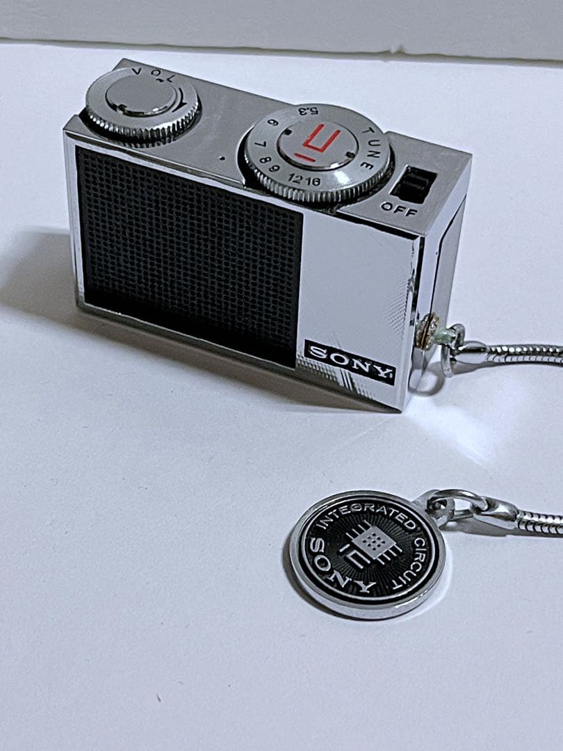 SONY ミニラジオ ICR-90 昭和レトロ