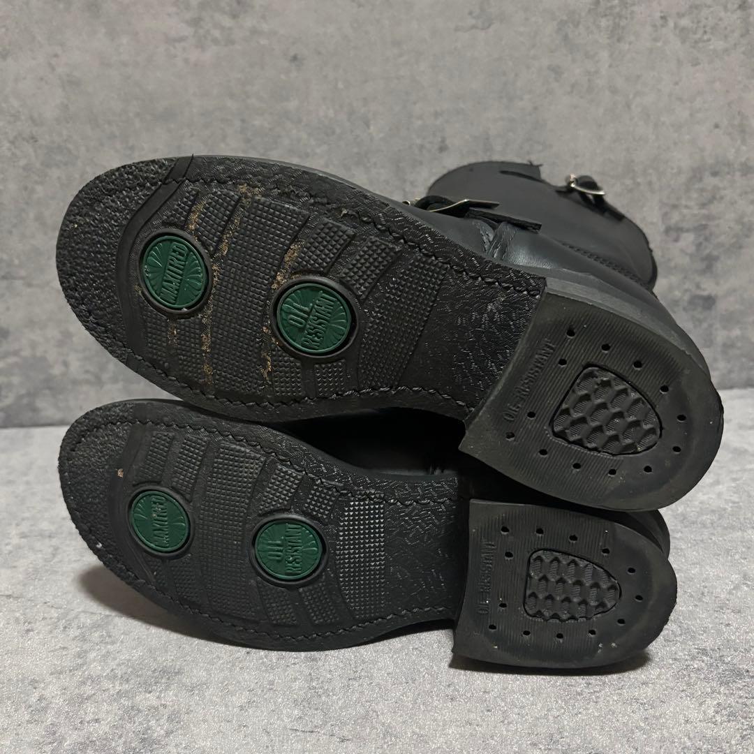 極美品　フライ　FRYE エンジニアブーツ　本革　ブラック　アメリカ製　2109