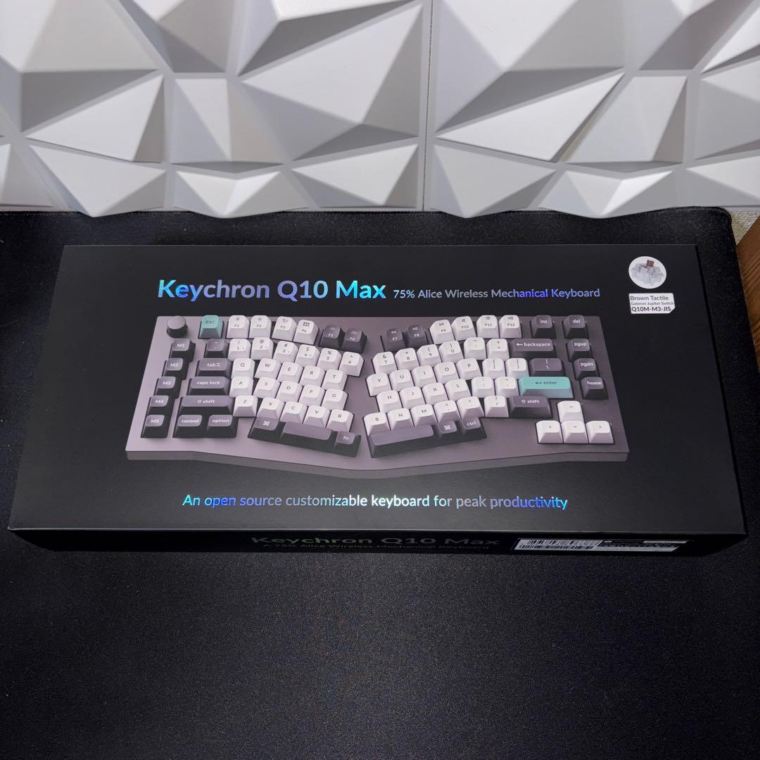 Keychron Q10 Max 75% アリス配列 キーボード