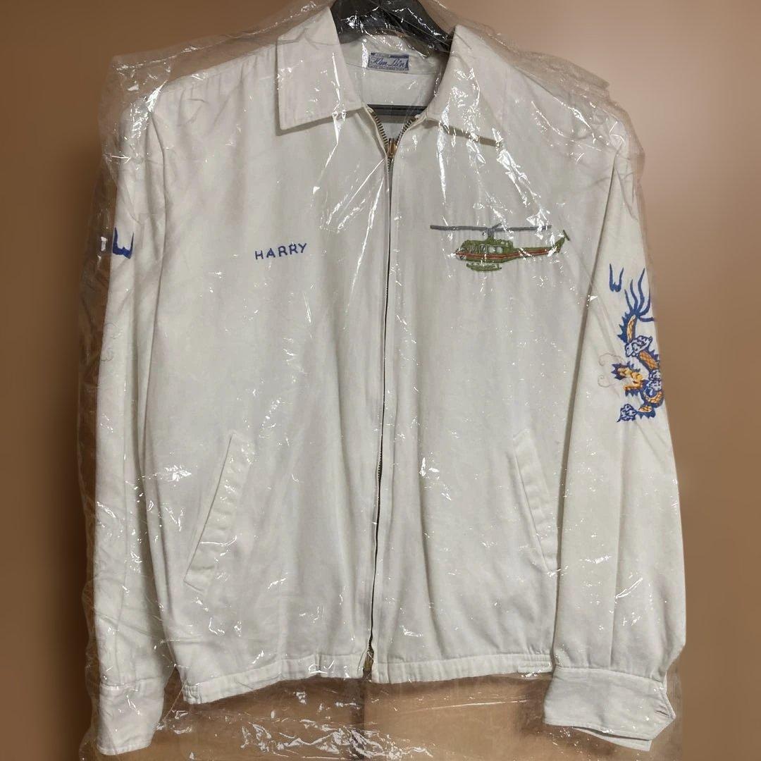 60's ベトジャン 白　生成り　オリジナル PLEIKU kim lien