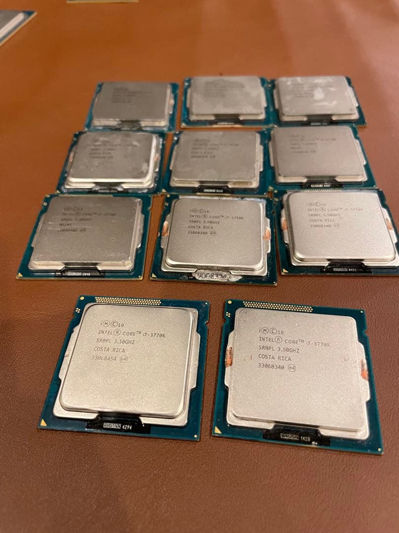 Intel Core i7-3770 k CPU 動作未確認