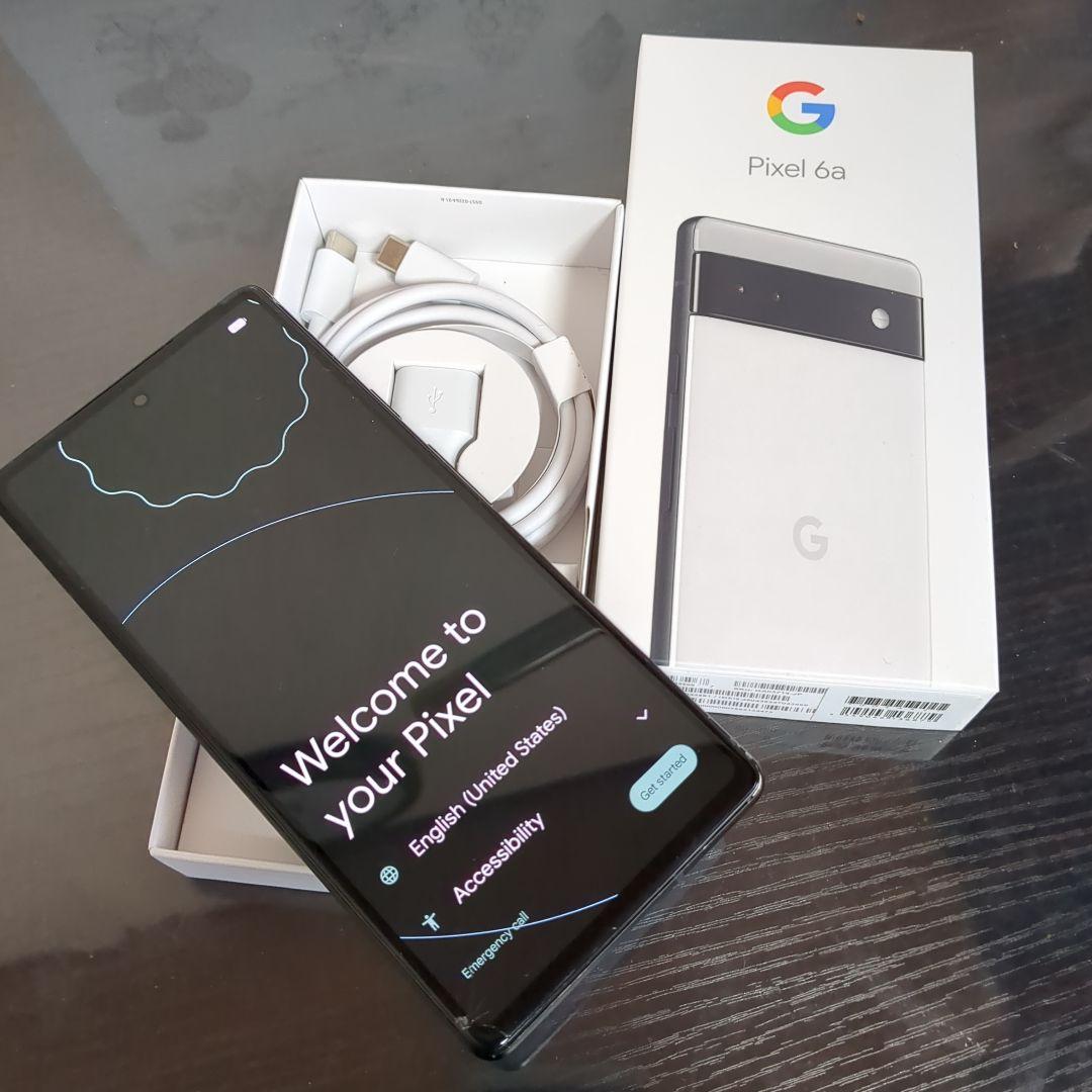 SIMフリー Google Pixel 6a 128GB セージ 通常使用可能