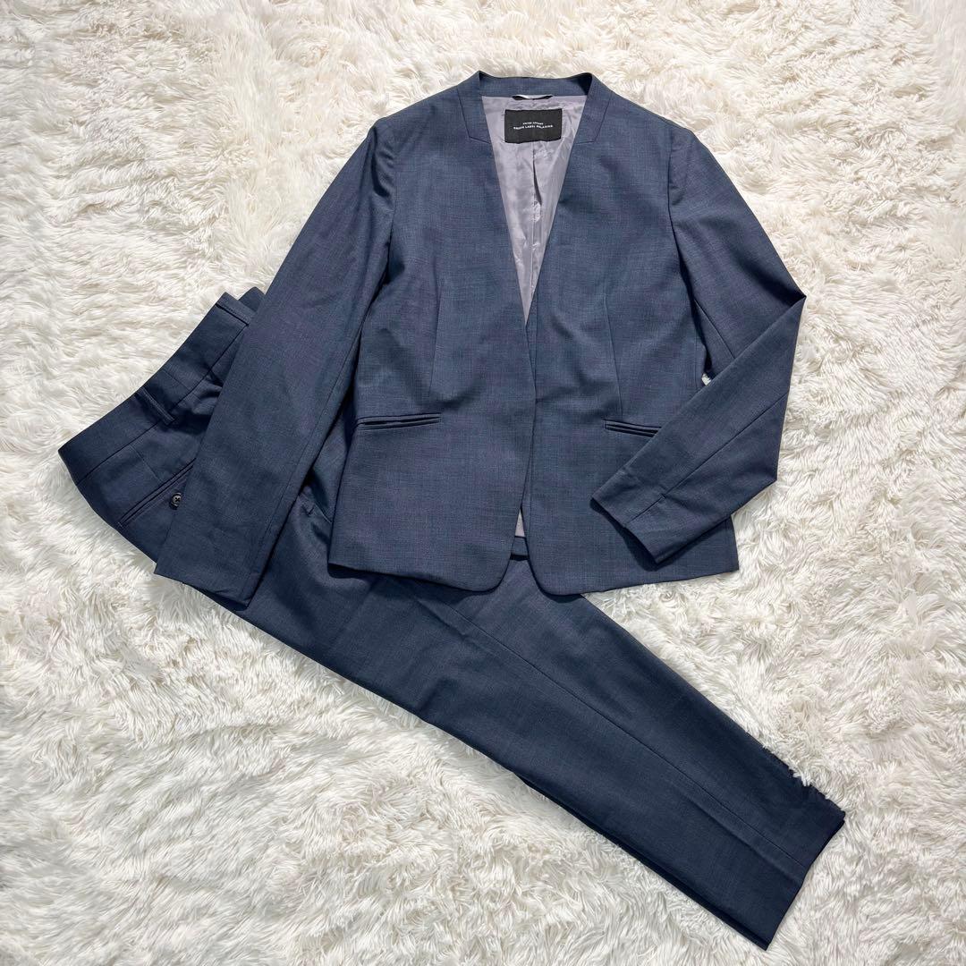 マミー♡様グリーンレーベルリラクシング パンツスーツ ストレッチ 洗える 38