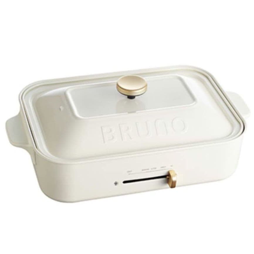 BRUNO コンパクトホットプレート　BOE021-WH