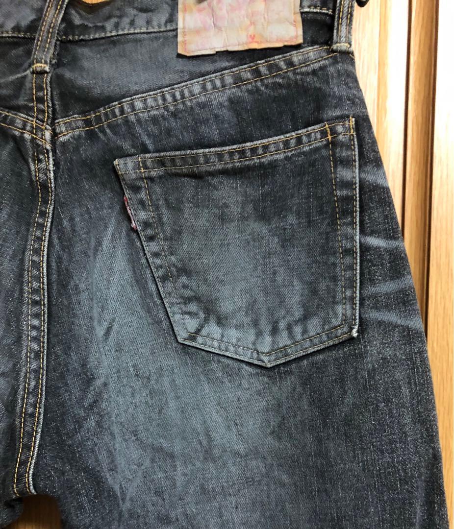 DENIME ドゥニーム 日本製 ORIZZONTI ブラック USED W31