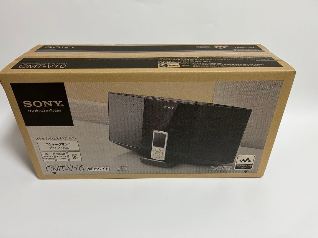 SONY ソニー　CMT-V10 Wホワイト　未使用品