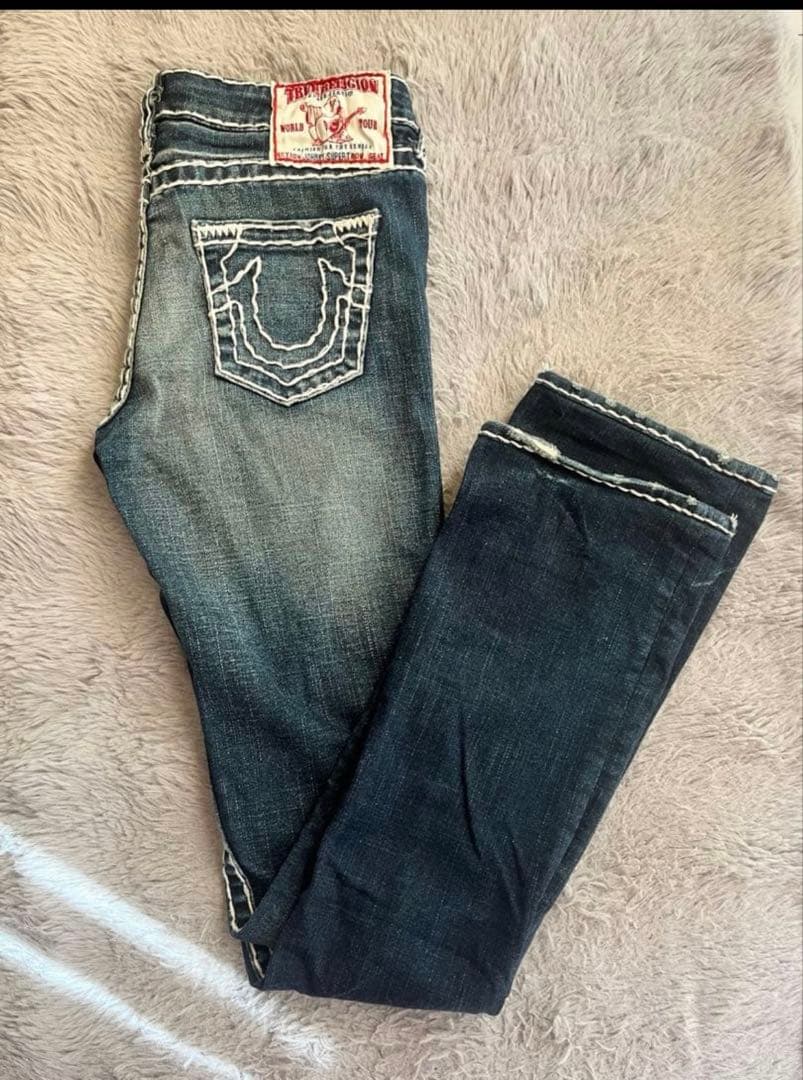 True Religion super t フレアデニム　archive y2k