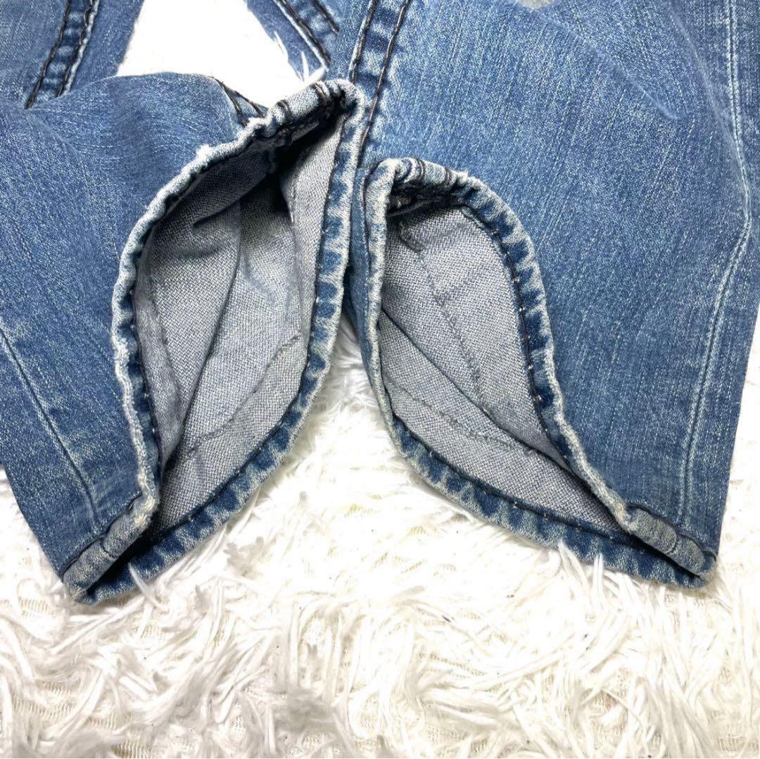 正*員様 True Religion ブーツカットデニム ライトブルー早い者勝ち