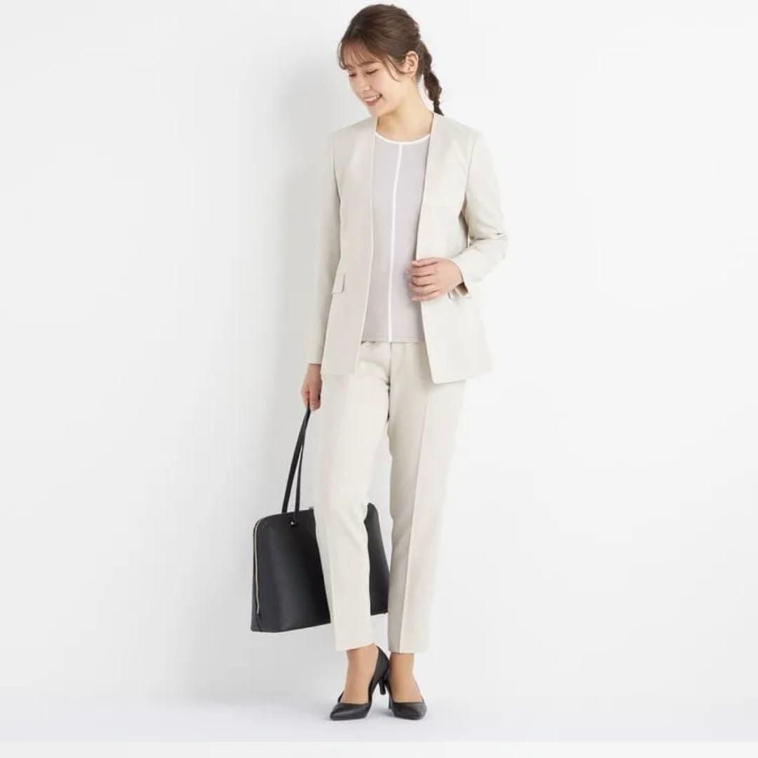 AOKI×Oggiコラボ【未使用タグ付】ノーカラージャケット パンツ　セット　L