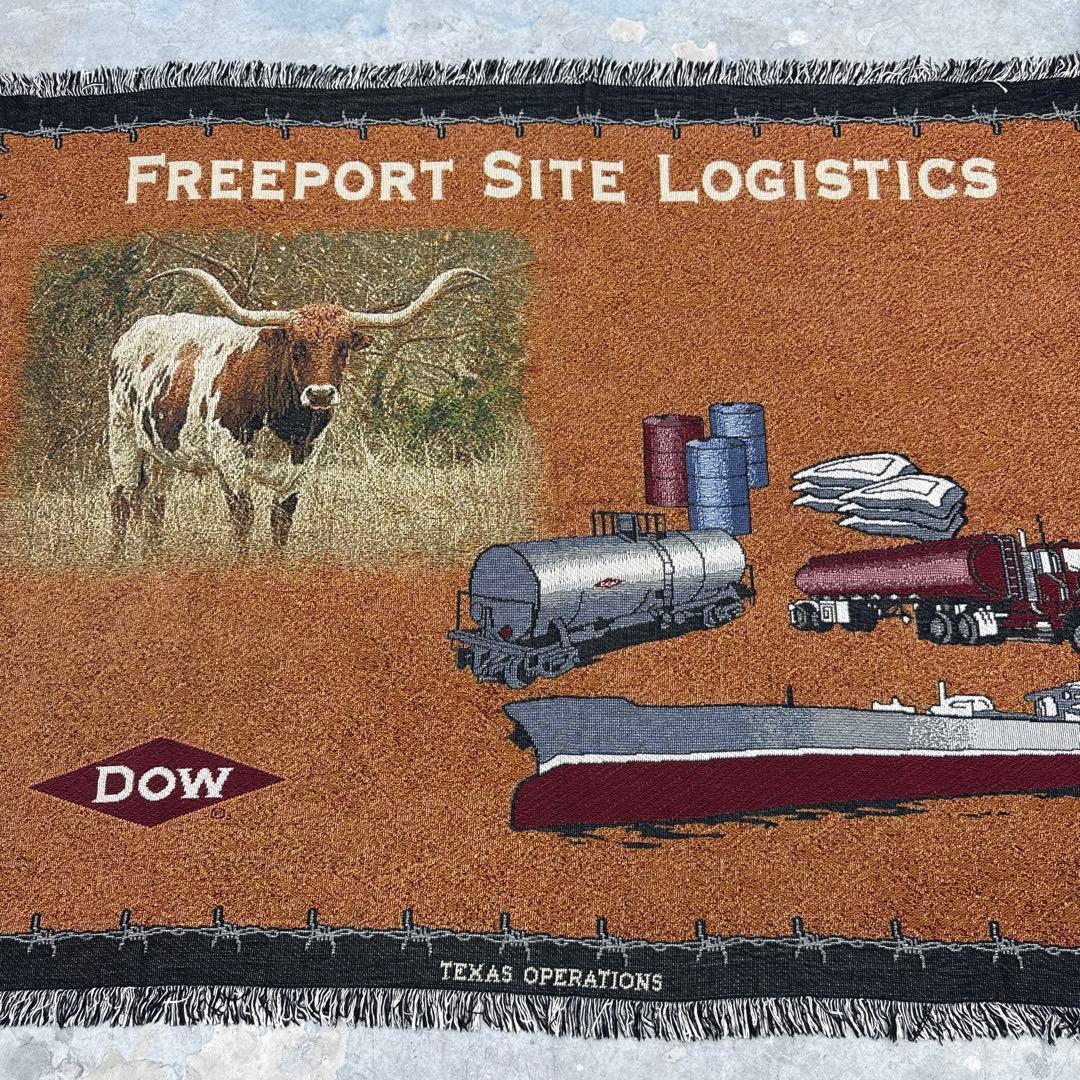 テキサス　企業系　マルチカバー　ソファーカバー　ヴィンテージラグ　131x188