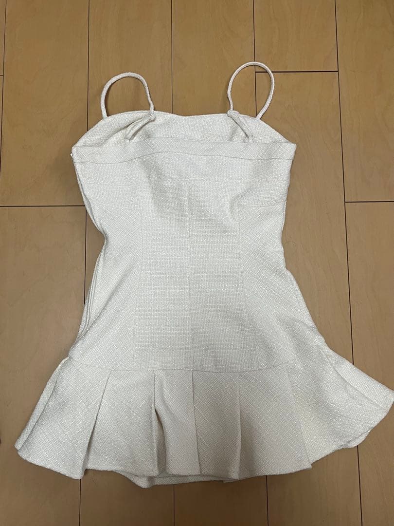 新品　未使用　ANDMARY Twiggy tweed mini dress