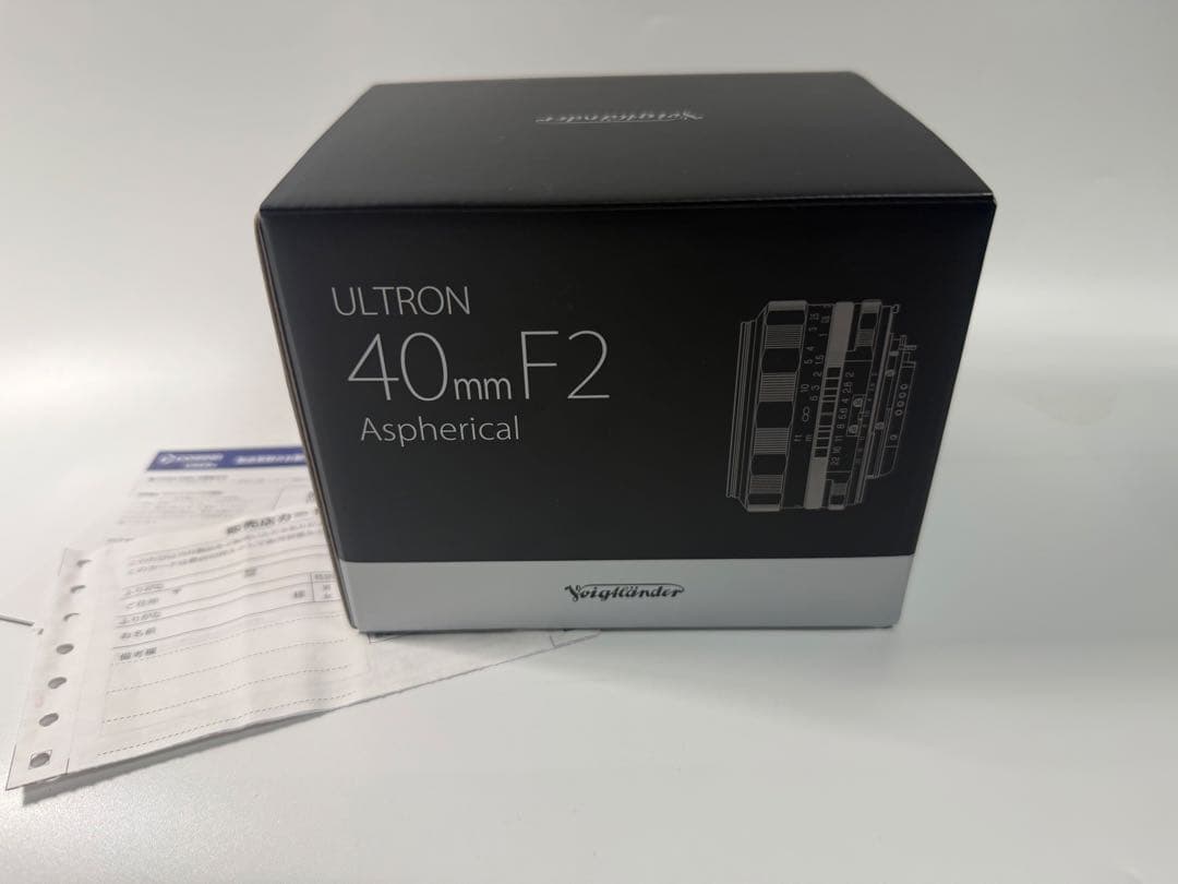 レンズ(単焦点) ULTRON 40mm F2 Aspherical SL IIS
