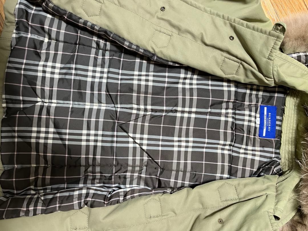 美品⭐︎バーバリー　Burberry ファー付きダッフルコート