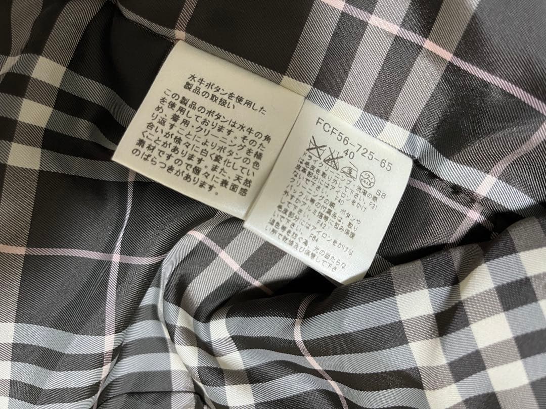 美品⭐︎バーバリー　Burberry ファー付きダッフルコート