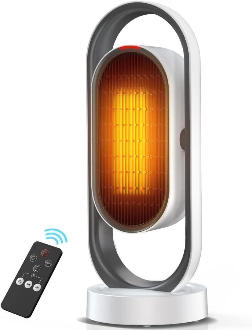 ❤️2秒で速暖❤️セラミック ファンヒーター 電気ストーブ 3D立体自動首振り