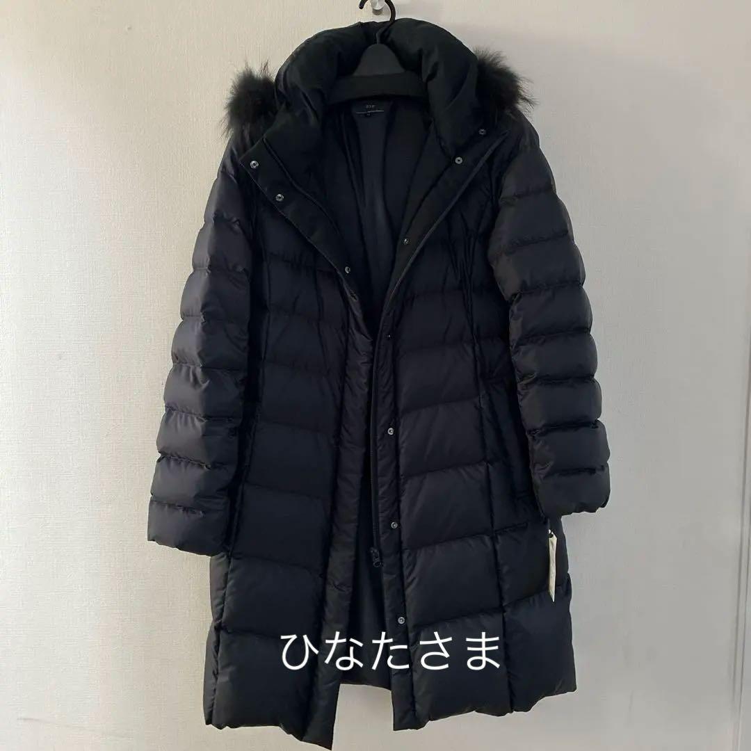 23区　シレータフタ　ダウンコート　サイズ 40 ファー付き　ネイビー