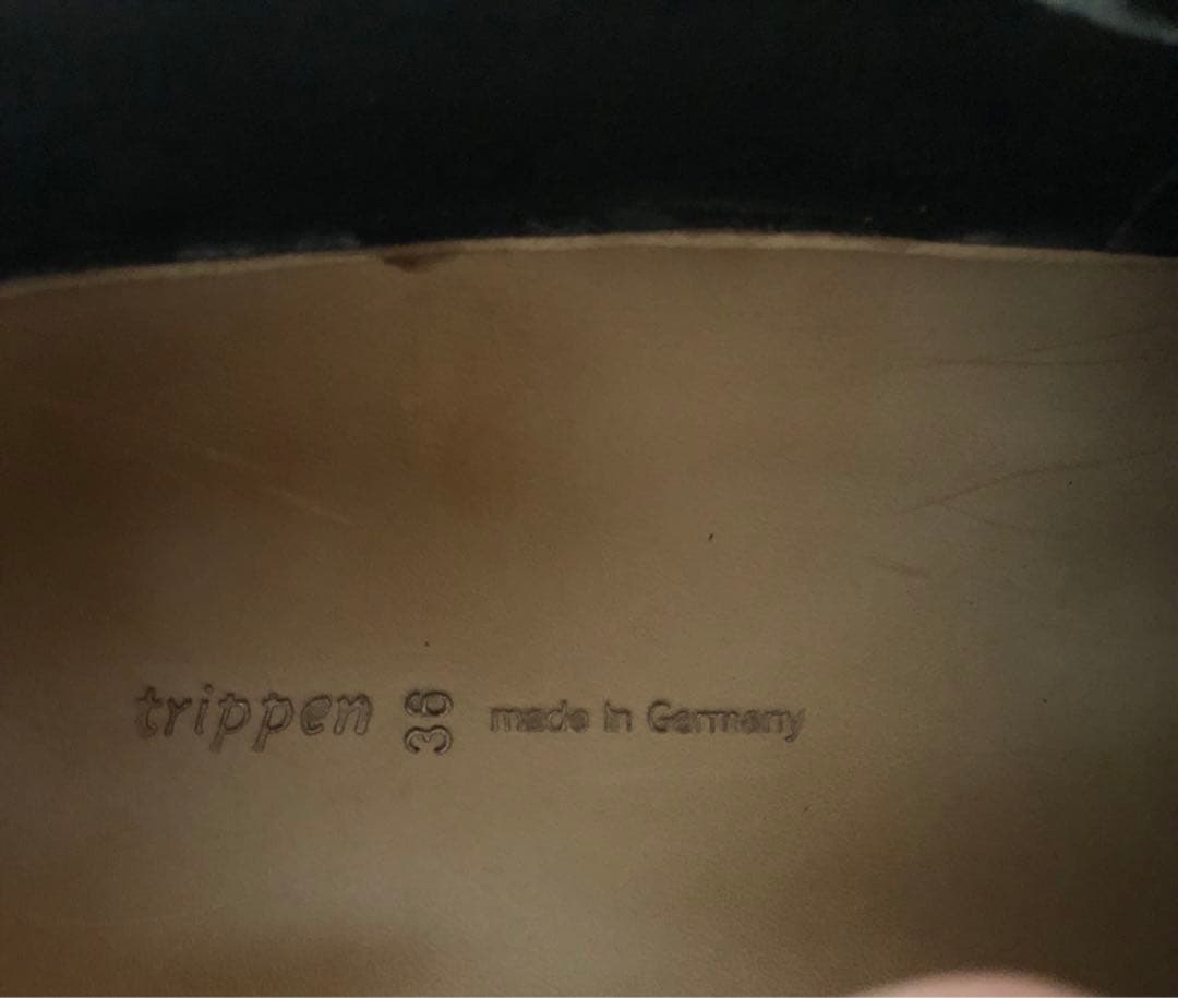 TRIPPEN レザーベルクロローファーシューズSPORT CASUAL 36