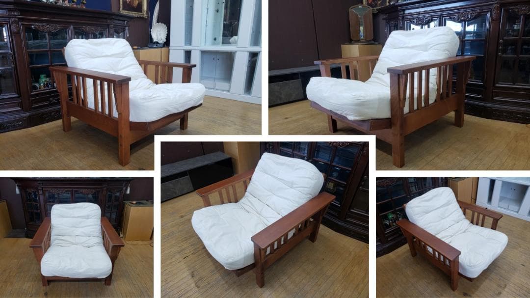 バグってはにぃ　H13 希少FUTON By L.L Bean　ソファ