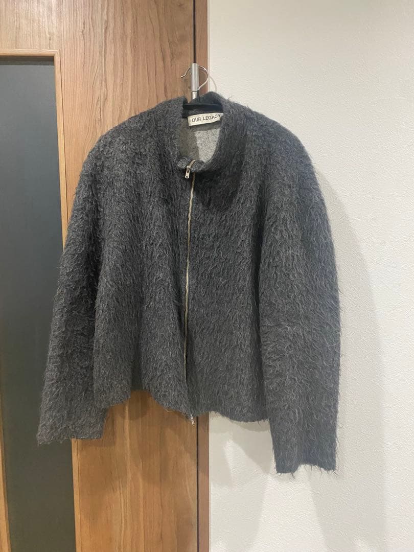 OUR LEGACY SHRUNKEN FULLZIP POLO サイズ46