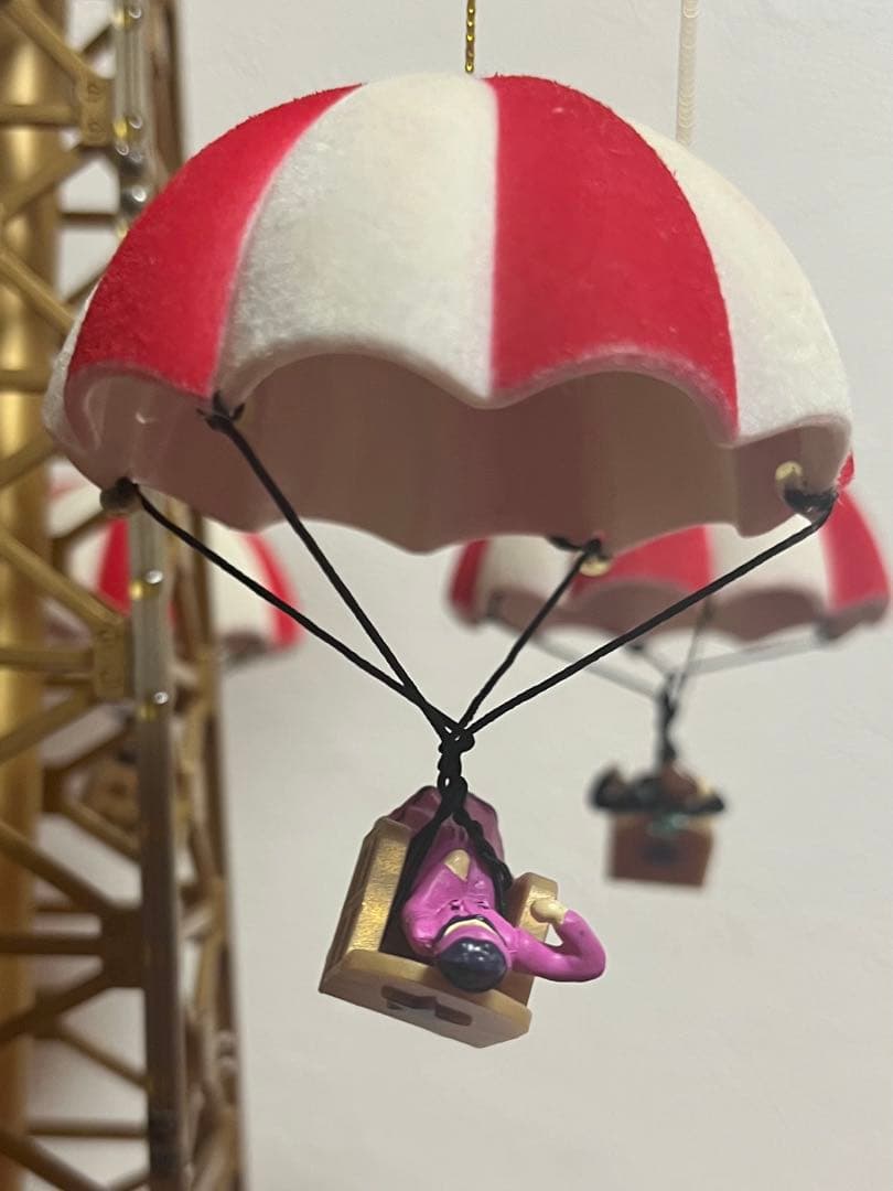 ミスタークリスマス カルーセル パラシュート オルゴール ジャンク品