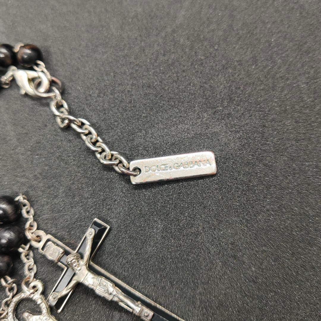 ドルチェ&ガッバーナ　ロザリオ　ネックレス　ベッカム着
