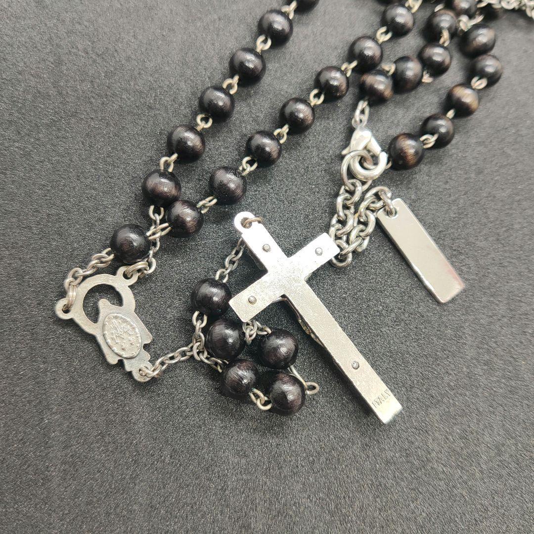 ドルチェ&ガッバーナ　ロザリオ　ネックレス　ベッカム着