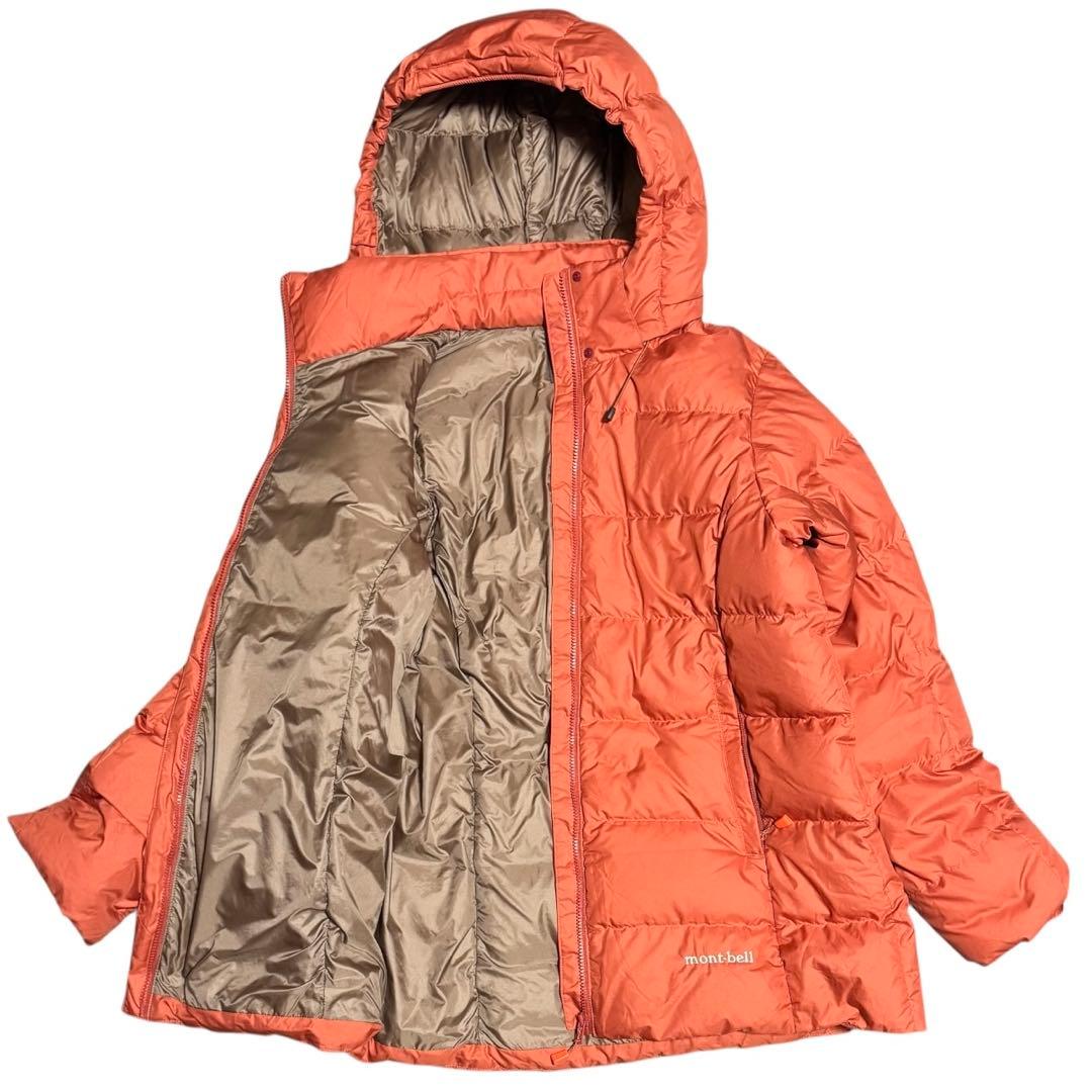 mont-bell 800FP トラベルダウンパーカ Mサイズ フード着脱式