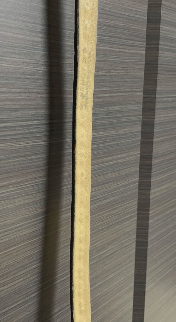 WENDY'S スタッズブラックレザーベルト