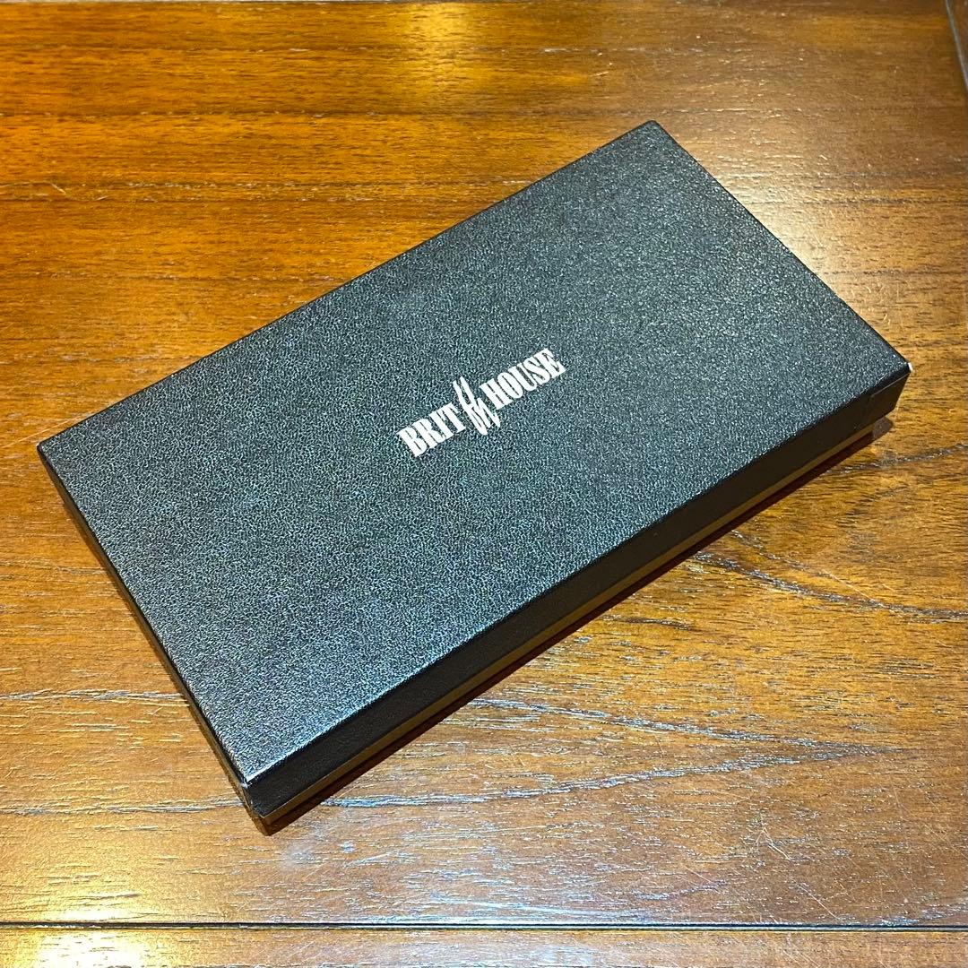 Mark Boots by Brit houseコードバンラウンドジップ 長財布