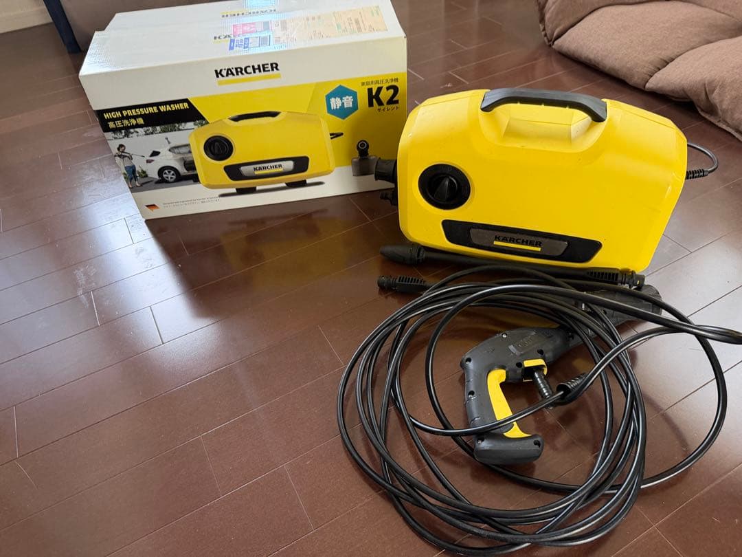 【極美品・付属品完備】ケルヒャー K2 サイレント 静音モデル 家庭用高圧洗浄機
