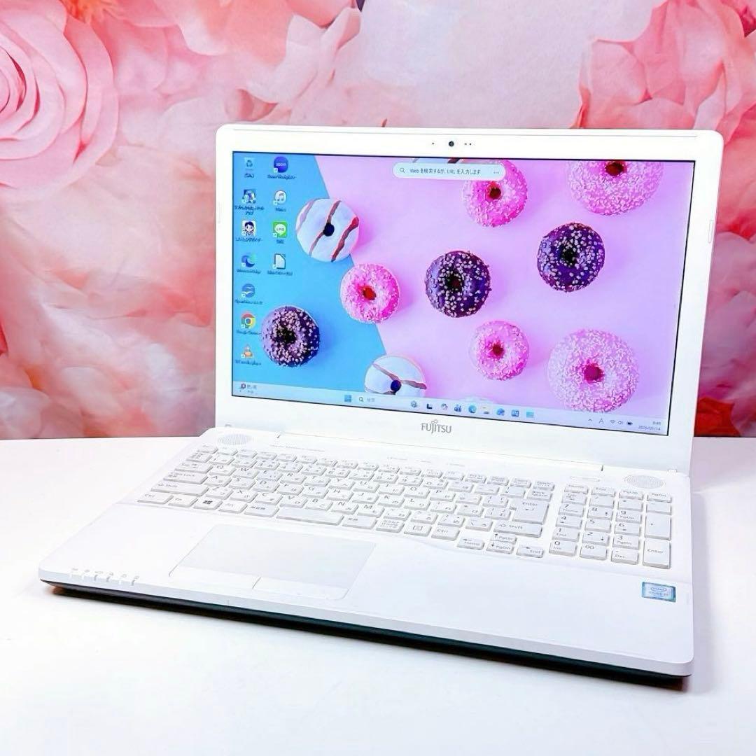 高速i7✨新品爆速SSD✨windows11 薄型ノートパソコン✨オフィスカメラ