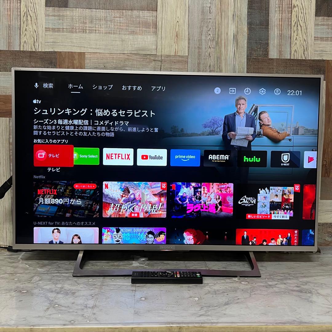 全国送料込❣️SONY4K液晶43型Androidテレビネット視聴可能