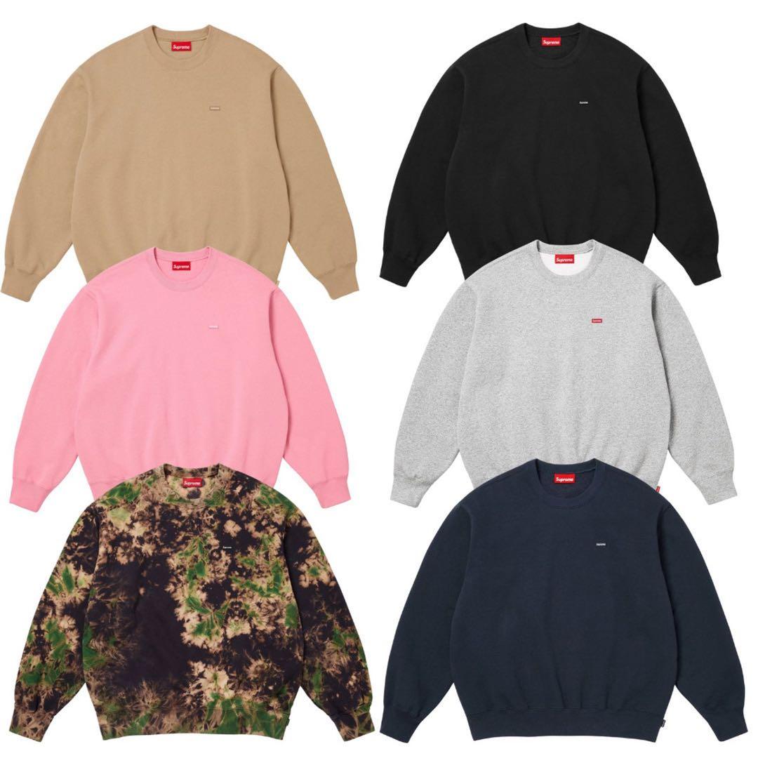 Supreme Small Box Crewneck Tan Sサイズ 25aw