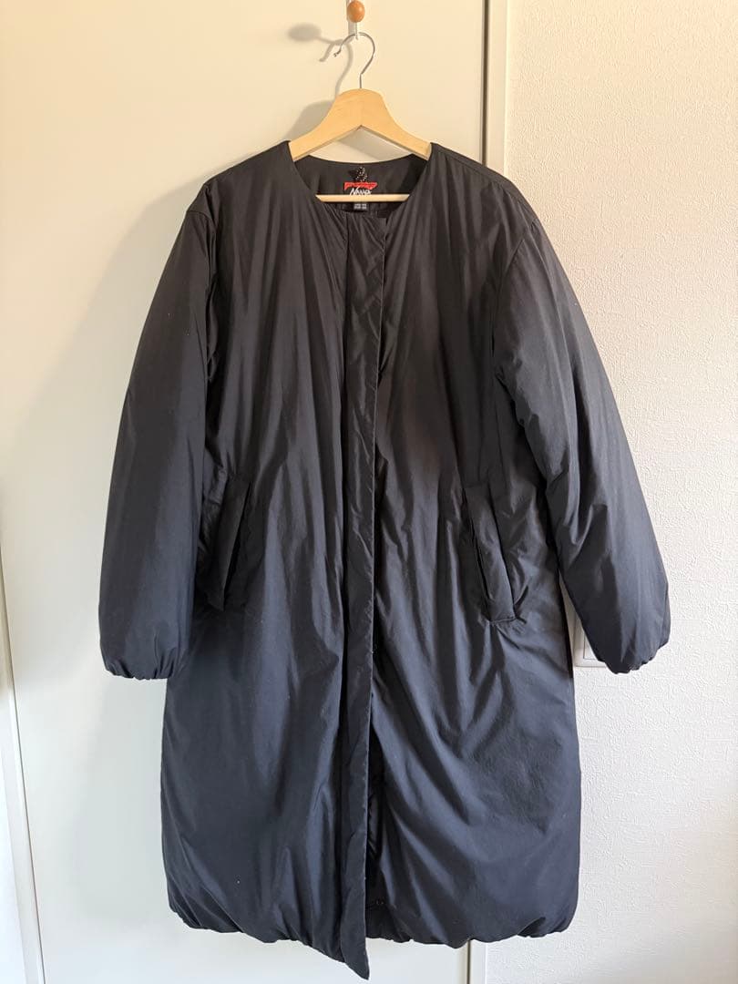 【NANGA】ブラック ロングダウンジャケット WM