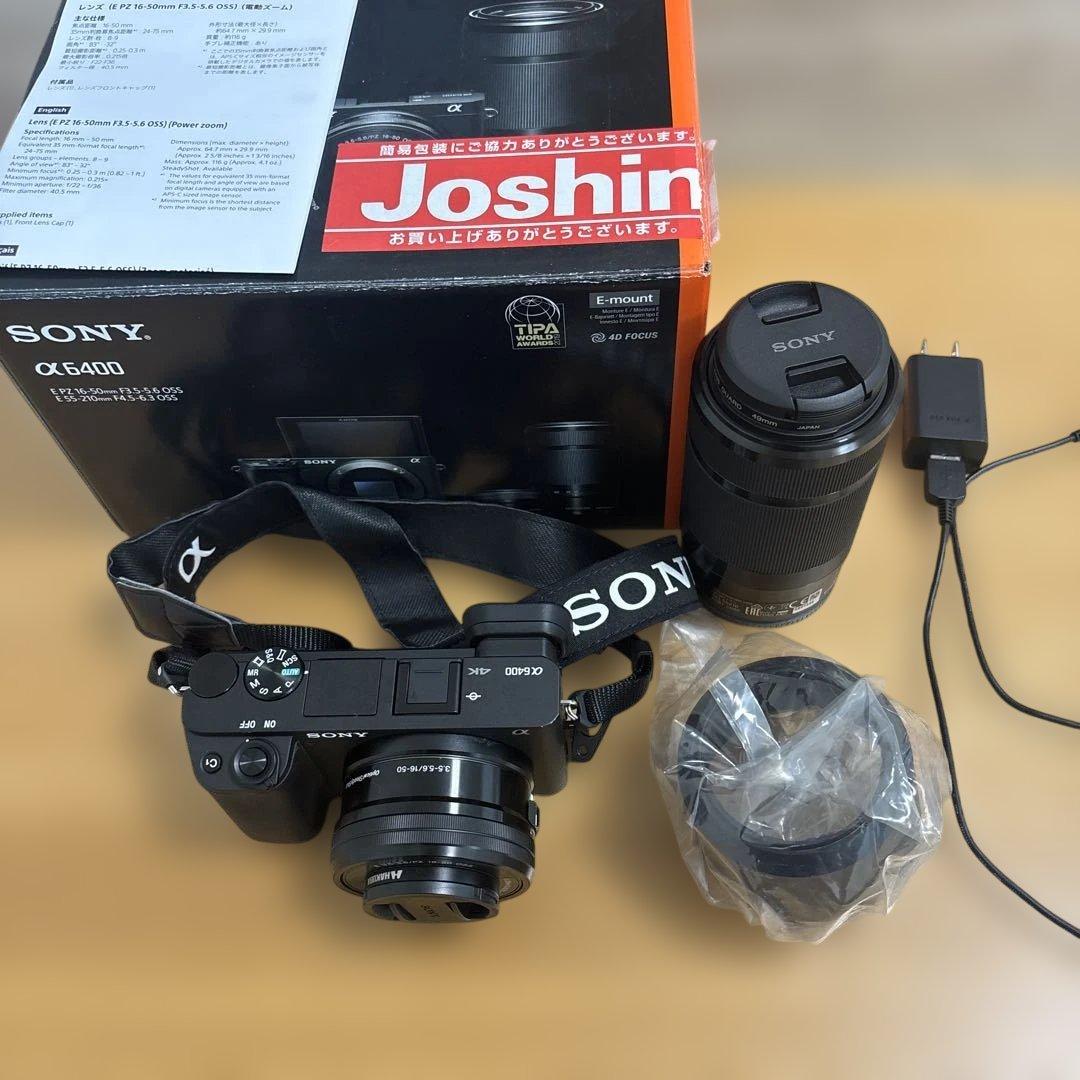 SONY α6400 ミラーレスカメラ E 16-50mm