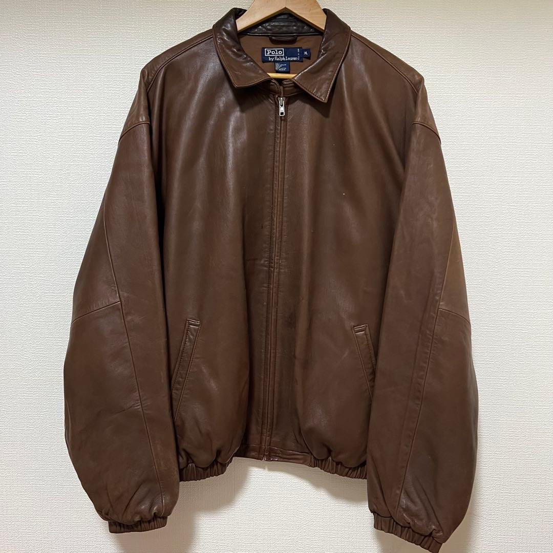 【RALPH LAUREN】ラルフローレン ポニー無し　レザージャケット